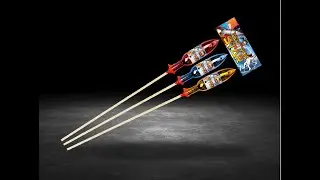 Diamond Fireworks - Neutron Star - 3 Rockets
