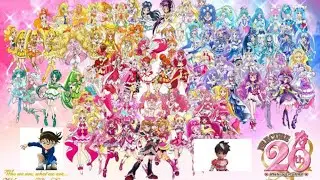 Precure 20Th Anniversary X Detective Conan X Mechamato 「wimp ft. Lil'Fang(from FAKY)」MAD (4K) (HD)