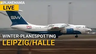 Planespotting Live vom Airport Leipzig/Halle