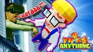 LANZO A MI AMIGO POR LA VENTANA (Literalmente) | Throw Anything