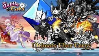 Battle Cats Lasvoss, Balrog, Yukimura, Saber & Ramiel! Messier Assault Lv 20!