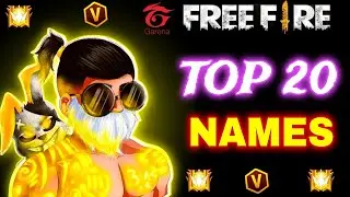 Top 20 Best Names in free fire || Attitude name free fire || Free fire Attitude name