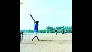Boundary !! Terrific Shot Over Wide Long Off ! Tennis Ball Cricket Match #batting #cricket
