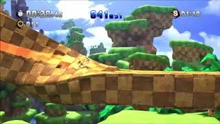Forced Super Shadow in Green Hill Act 1 Challenge 5 High Speed Challenge