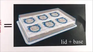 MPK 1771 lid + base esd plastic box packaging for Intel Xeon E5 V3 CPU
