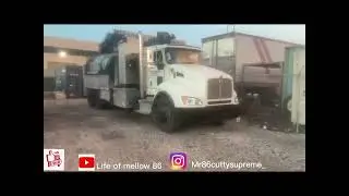 Vactor truck operator (ride along) digging main line for water and gas