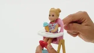 Barbie Skipper Babysitters Feeding Playset | Mattel
