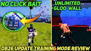 FREE FIRE OB26 UPDATE | FREE FIRE TRAINING MODE UPDATE | FREE FIRE NEW UPDATE