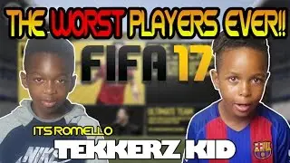 FIFA 17!! | Possibly The Worst FIFA 17 Players Ever?? | FIFA 17 GIVEAWAY!! | Tekkerz Kid