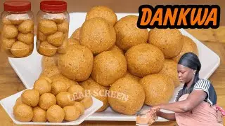 HOW TO MAKE DANKWA RECIPE !! NIGERIAN MOST POPULAR NORTHERN PEANUT SNACKS TANFIRI - ENERGY BALLS...