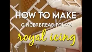 gingerbread icing vid