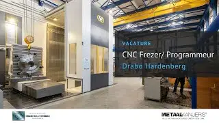 Vacature: CNC Frezer/Programmeur bij Drabo Hardenberg