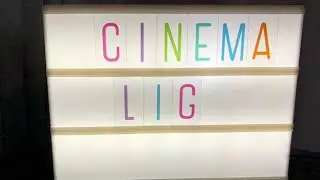 Cinema Light Box
