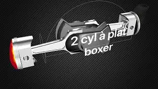 2 cylindres &agrave; plat boxer