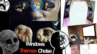 WINDOWS THEMES🎨MY CONTRAST THEMES EXAMPLES🎨WORK OPTIMIZATION
