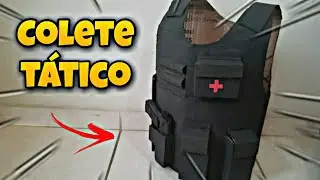 COMO FAZER UM COLETE TÁTICO DE PAPELÃO!