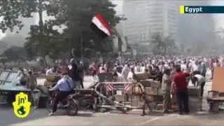 Cairo Carnage and Chaos: Egypt declares month-long state of emergency and introduces curfew