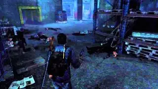 The Last of Us - Joel with Sam infected fight (Grounded Mode)