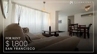 $1,800 Apartment for Rent in San Francisco Panama &ndash; 3BR, 156 m&sup2;, City View