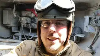 Inside a ww2 tank  - E8 Sherman Fury as used in the movie