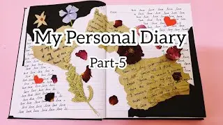 My Personal Diary 2022 Part-5 | Bullet Journal | Diary Decoration | Diary Writing