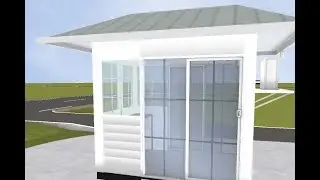 Hurricane Rated Guard House | Virtual Fly-Through