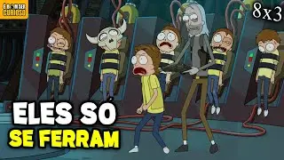 A  CIDADELA DOS RICKS ESTÁ DE VOLTA MAIS FRACA DO QUE NUNCA - Review/Analise - 8x3 Rick and Morty