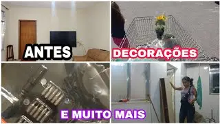 RESOLVI FAZER UMA MINI REFORMA NA SALA|PARTE 1