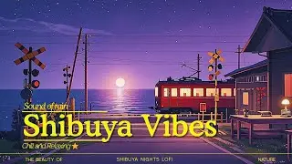 Shibuya Vibes 🌊 Choice, the decision that shapes a life, Night Ambiance & Rain, Relaxing Rain Lofi✨