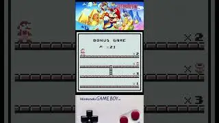 Super Mario Land Bonus Game auf dem Nintendo Gameboy