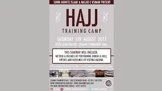 Hajj Training Camp Leicester