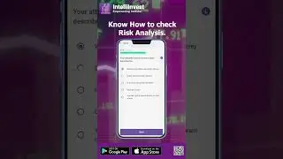 Check Risk Analysis with #IntelliInvestApp