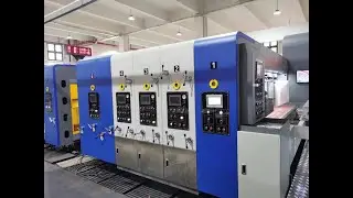 H1224 high speed servo Zero-press Feeding printing slotting die cutting machine (servo model)