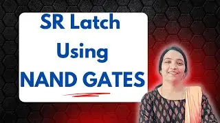 SR Latch Using NAND Gate  || NAND SR Latch || Most Important SRv Latch || #SRLatch
