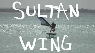 Wing foiling the new Amos Shapes Sultan & ART PRO 1051