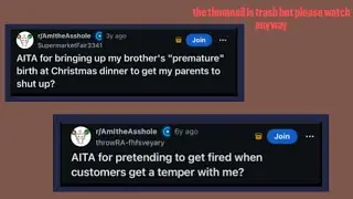 Reacting to Crazy AITA Posts 