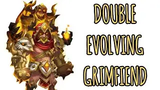 Double Evolving Grimfiend Castle Clash