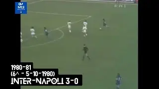 1980-81 (4^ - 05-10-1980) INTER-Napoli 3-0 [Altobelli,Oriali,Aut.Krol] Servizio 90&deg;Minuto Rai