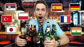 Trying Famous Beer Brands From Around The World
