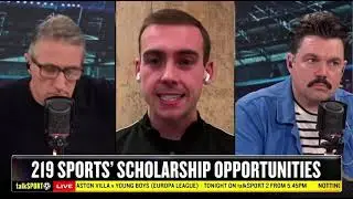 talkSPORT: 219 Sports' Scholarship Opportunities