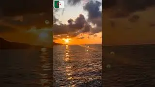 the sunset in Algeria (📍B&Eacute;JA&Iuml;A)🥰                 #algeria #bejaia #dz #photography #tourism #sunset
