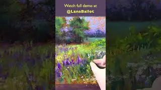 Landscape with Wild Flowers #shorts