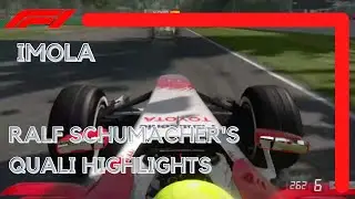 F1 2013 MOD 2007 ONBOARD RALF SCHUMACHER QUALIFYING IMOLA GP