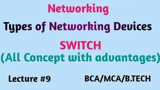 What is Switch  | Switch networking device | Data Link layer networking device