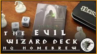 ZARGON Strikes Back! This HOMEBREW Evil Wizard Deck Makes HeroQuest DANGEROUS Again