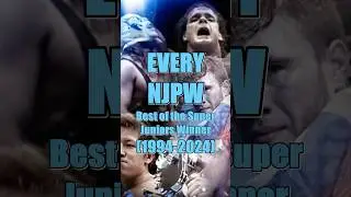 Every Best of the Super Juniors Winner (1994-2024) #NJPW #BOSJ