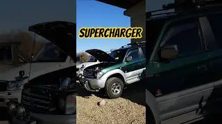 5VZ-FE TRD Supercharger Land Cruiser Prado 90 3-дверный