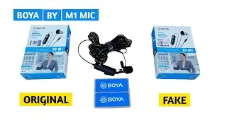 Boya BY M1 Mic Original vs Fake | ऐसे जांच करें बोआ माइक असली है या डुप्लीकेट