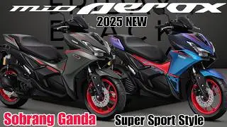 NILABAS NA !2025 Yamaha MIO AEROX  TURBO Specs Features Price Color Grabe Loaded !