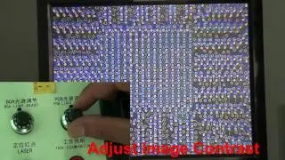 WDS-620 automatic BGA rework station split vision optical tutorial